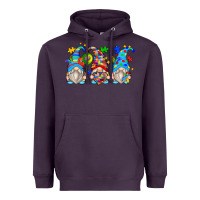Plum autism gnomes Heavyweight Hoodie - Zillion Design Studio