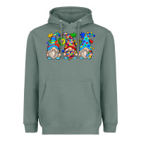 Sage autism gnomes Heavyweight Hoodie - Zillion Design Studio
