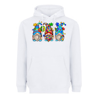 White autism gnomes Heavyweight Hoodie - Zillion Design Studio