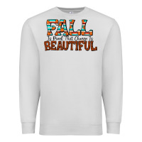 Dove Grey fall is proof that change is beautiful Premium Sweatshirt - CowhideDigitalArt
