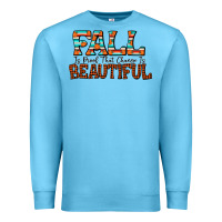 Ocean Blue fall is proof that change is beautiful Premium Sweatshirt - CowhideDigitalArt