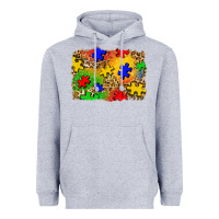Autism Background Heavyweight Hoodie | Teevron