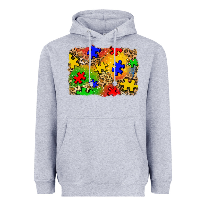 Autism Background Heavyweight Hoodie by Zillion Design Studio | Teevron