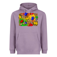 Lavender autism background Heavyweight Hoodie - Zillion Design Studio