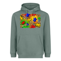 Sage autism background Heavyweight Hoodie - Zillion Design Studio