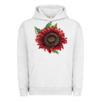 Pigment Lunar Rock procut red sunflower Urban Hoodie - LillyAllenDesigns