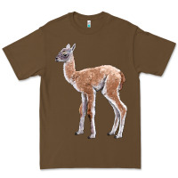 Cacao Guanaco Llama Baby Premium Tee - LillyAllenDesigns
