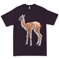 Plum Guanaco Llama Baby Premium Tee - LillyAllenDesigns