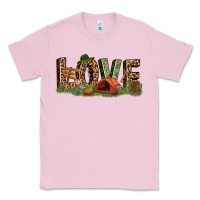 Bubblegum Pink love camping Classic Tee - texasbilliewilder
