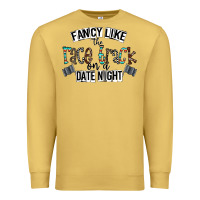 Antique Gold fancy like the race track on a date night Premium Sweatshirt - CowhideDigitalArt