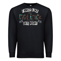 Black fancy like the race track on a date night Premium Sweatshirt - CowhideDigitalArt