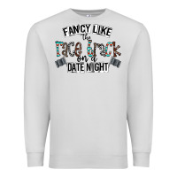 Dove Grey fancy like the race track on a date night Premium Sweatshirt - CowhideDigitalArt