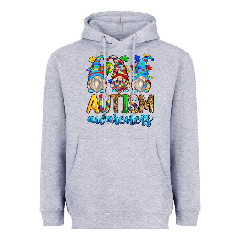 Autism Awareness Gnomes Heavyweight Hoodie by Zillion Design Studio | Teevron