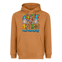 Meerkat autism awareness gnomes Heavyweight Hoodie - Zillion Design Studio