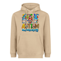 Mushroom autism awareness gnomes Heavyweight Hoodie - Zillion Design Studio