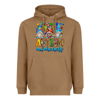 Toasted Coconut autism awareness gnomes Heavyweight Hoodie - Zillion Design Studio