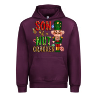 Mauve Wine Christmas son of a nutcracker Urban Hoodie - NancyCooperArtShop
