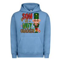 Pigment Pebble Blue Christmas son of a nutcracker Urban Hoodie - NancyCooperArtShop