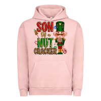 Pigment Salmon Christmas son of a nutcracker Urban Hoodie - NancyCooperArtShop