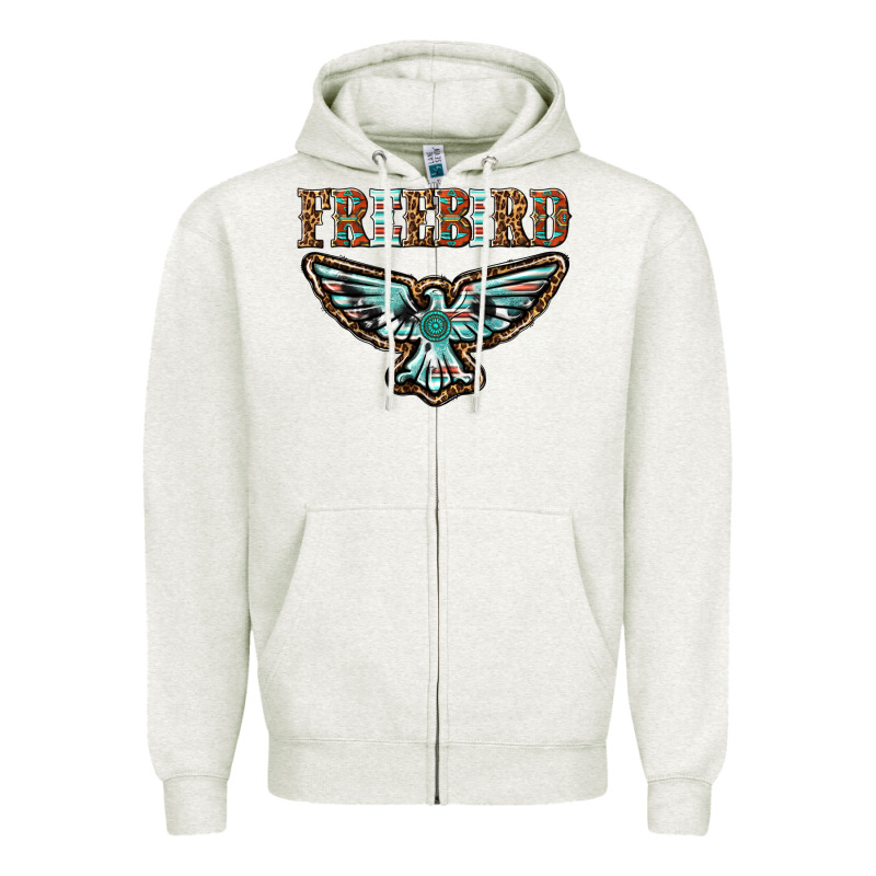 Thunderbird Freebird Zipper Hoodie by texasbilliewilder | Teevron