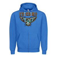True Royal thunderbird freebird Zipper Hoodie - texasbilliewilder