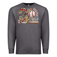 Charcoal Heather three up down Premium Sweatshirt - RacoonDesign