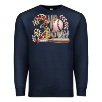 Navy three up down Premium Sweatshirt - RacoonDesign