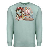 Seafoam three up down Premium Sweatshirt - RacoonDesign