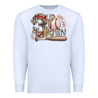 White three up down Premium Sweatshirt - RacoonDesign
