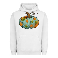 Pigment Lunar Rock blue plaid autumn pumpkin Urban Hoodie - Jasminsmagicworld