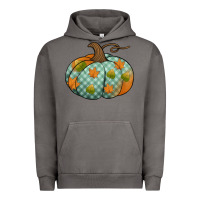Pigment Tornado blue plaid autumn pumpkin Urban Hoodie - Jasminsmagicworld