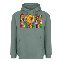 Sage mom #autism life Heavyweight Hoodie - Zillion Design Studio
