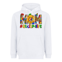White mom #autism life Heavyweight Hoodie - Zillion Design Studio