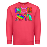 Cardinal choose love (lesbian) Premium Sweatshirt - HRA Design Shop