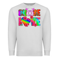 Choose Love (lesbian) Premium Sweatshirt | Teevron