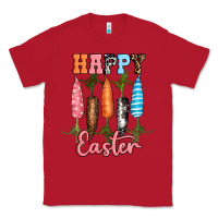 Red Happy Easter Classic Tee - RanaPortraitStore