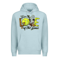 Blue Mist for the love of the game tennis Premium Hoodie - BarkalooDesign
