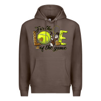 Coffee for the love of the game tennis Premium Hoodie - BarkalooDesign