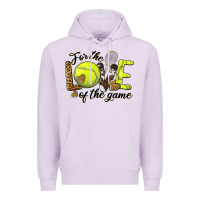 Lilac for the love of the game tennis Premium Hoodie - BarkalooDesign