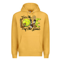 Mustard for the love of the game tennis Premium Hoodie - BarkalooDesign