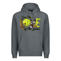 Rock for the love of the game tennis Premium Hoodie - BarkalooDesign