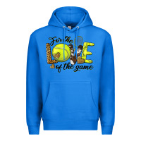 True Royal for the love of the game tennis Premium Hoodie - BarkalooDesign