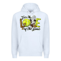 White for the love of the game tennis Premium Hoodie - BarkalooDesign