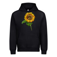 Black mammoth sunflower Urban Hoodie - LillyAllenDesigns