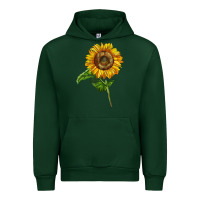 Forest Green mammoth sunflower Urban Hoodie - LillyAllenDesigns