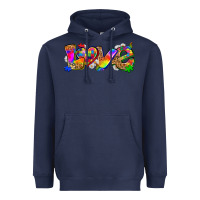 Navy love autism Heavyweight Hoodie - Zillion Design Studio