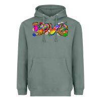 Sage love autism Heavyweight Hoodie - Zillion Design Studio