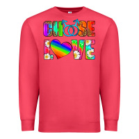 Cardinal choose love (gay) Premium Sweatshirt - HRA Design Shop