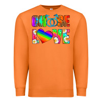 Carrot choose love (gay) Premium Sweatshirt - HRA Design Shop