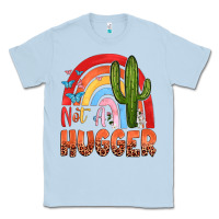 Dusty Blue not a hungger Classic Tee - texasbilliewilder